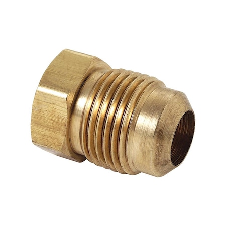 Thrifco Plumbing 39-F 1/4 Inch Brass Flare Plug 2/Pack 4401220